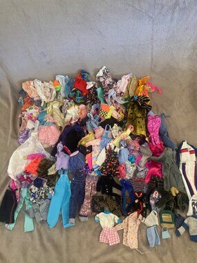 Barbie & Friends Clothes Lot. VTG and Newer. 100+ Pieces